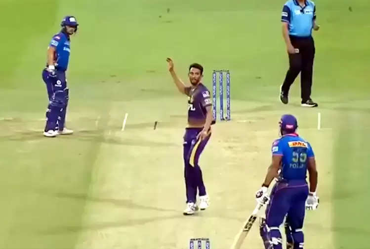 IPL 2021: कोलकाता के तेज गेंदबाज को कीरोन पोलार्ड को उकसाना पड़ा भारी-VIDEO