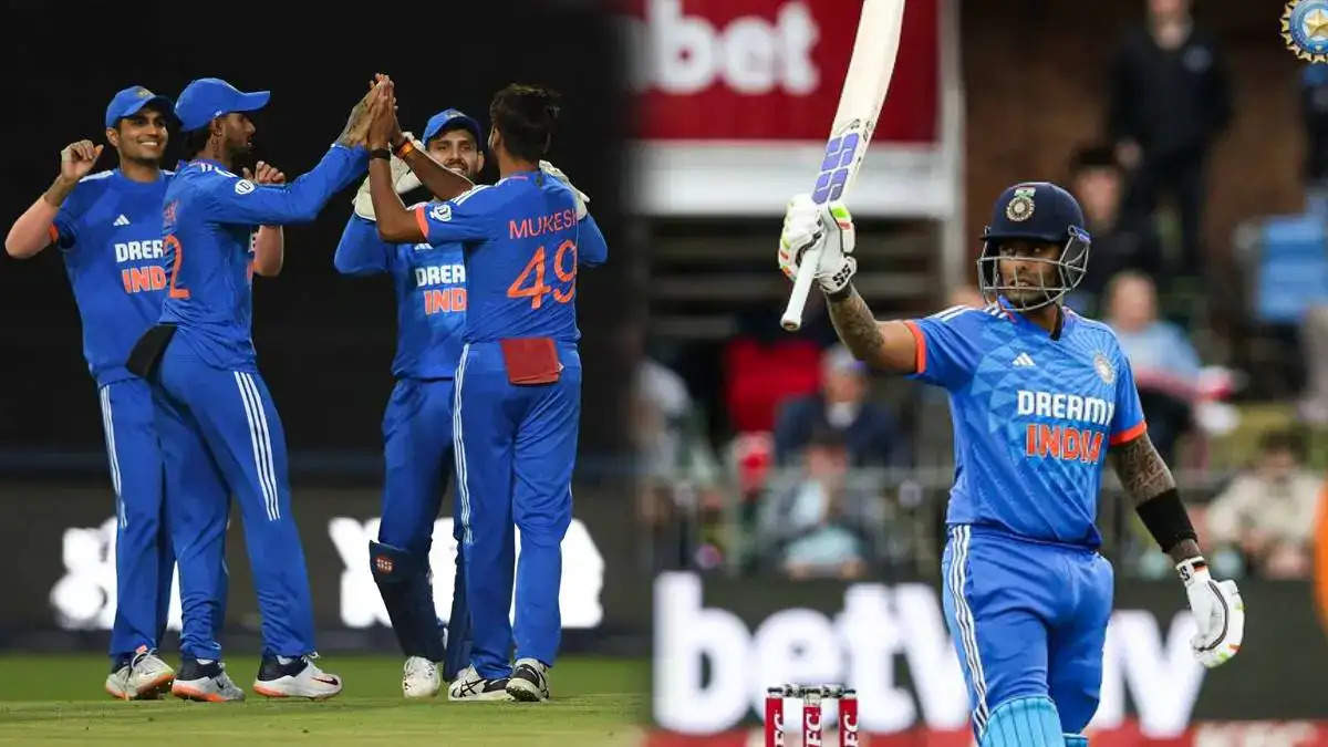 निर्णायक तीसरे मैच में शानदार प्रदर्शन करते हुए भारत और दक्षिण अफ्रीका के बीच टी20 इंटरनेशनल सीरीज 1-1 की रोमांचक बराबरी पर समाप्त हुई। कप्तान सूर्यकुमार यादव और स्पिनर कुलदीप यादव के बेहतरीन प्रदर्शन की बदौलत भारत 106 रन की शानदार जीत के साथ विजयी हुआ।