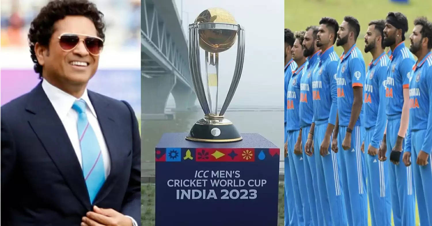 अंतर्राष्ट्रीय क्रिकेट परिषद (आईसीसी) ने भारत के महान क्रिकेटर सचिन तेंदुलकर को आगामी एक दिवसीय क्रिकेट विश्व कप 2023 के लिए आधिकारिक ब्रांड एंबेसडर घोषित किया है, जो 5 अक्टूबर को अहमदाबाद में शुरू होने वाला है।